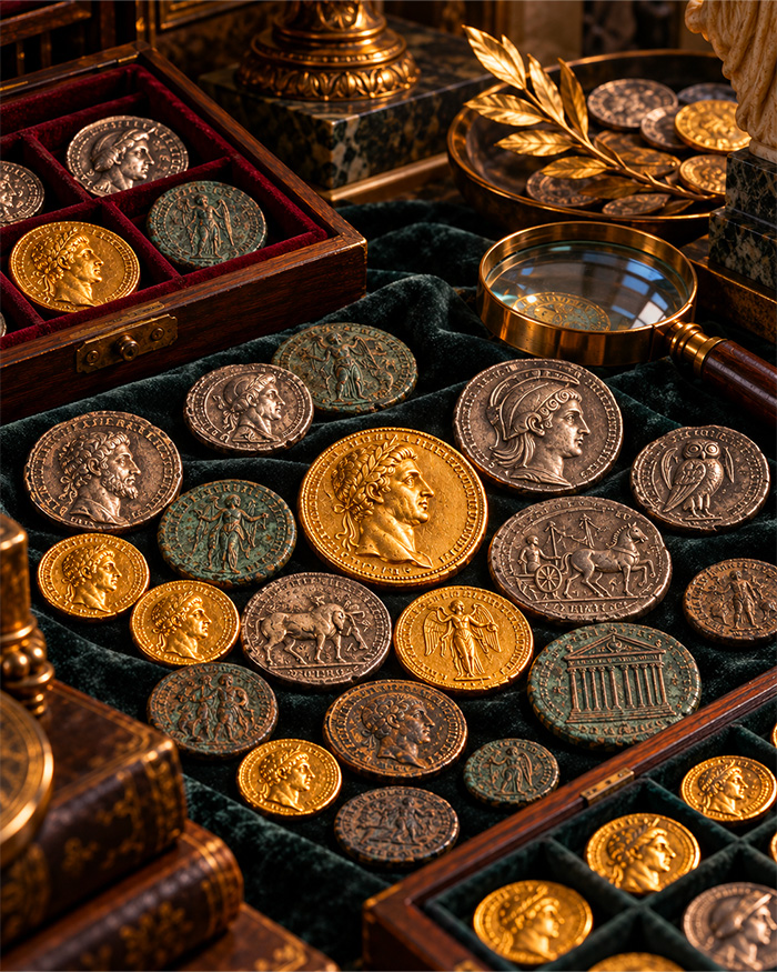Achat de pièces de monnaies anciennes dans toute la France