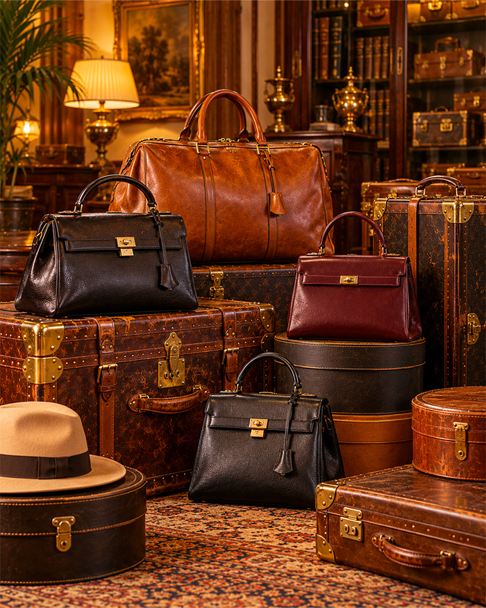 Achat de sacs à main et bagages de luxe dans toute la France