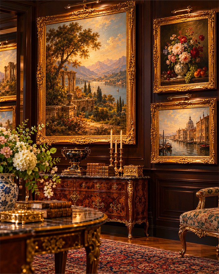 Achat et restauration de tableaux dans toute la France
